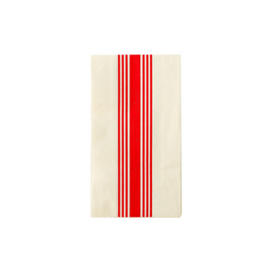 Hamptons Red Stripe Paper Guest Towel