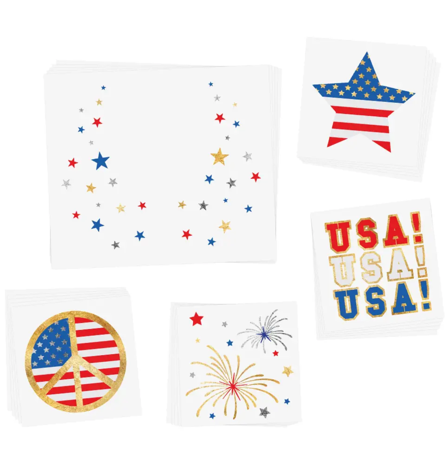American Spirit Variety Set - Temporary Tattoo