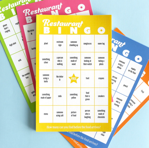 Restaurant Bingo
