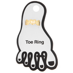 Linked Hearts Toe Ring