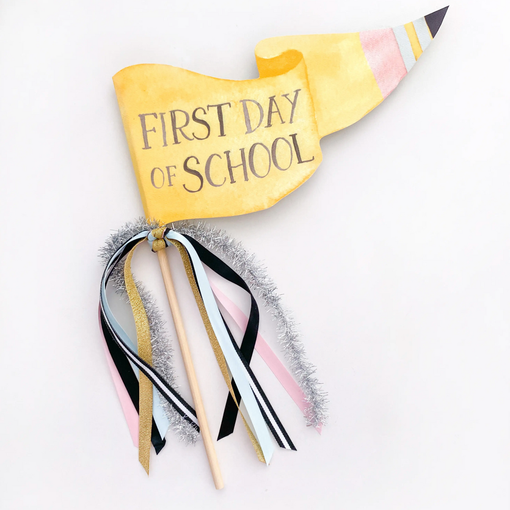 First Day of School Party Pennant