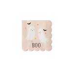 Boo Ghosts Paper Cocktail Napkin