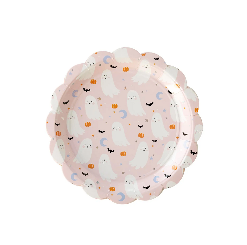 Trick or Treat Scalloped Plate