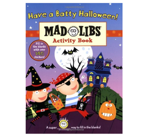 Halloween Mad Libs Activity Book