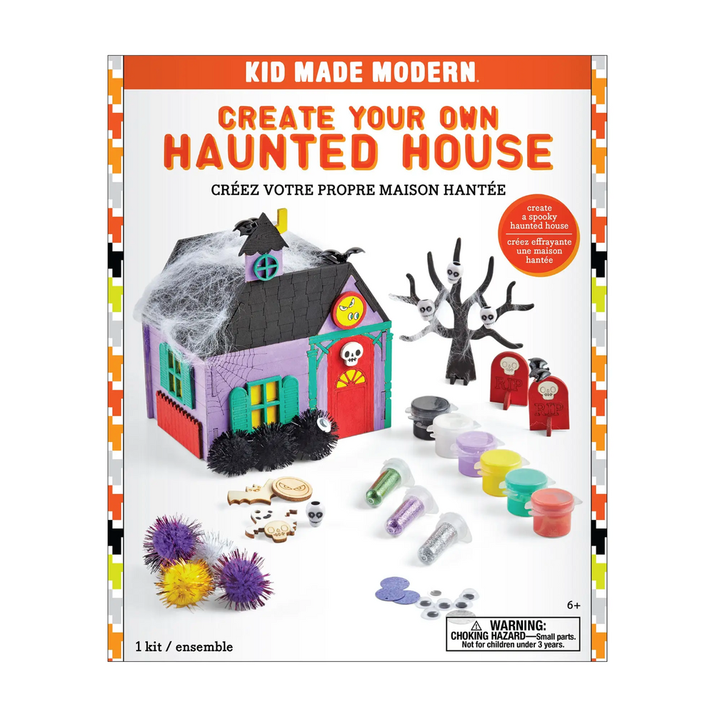 DIY Halloween Haunted House Craft
