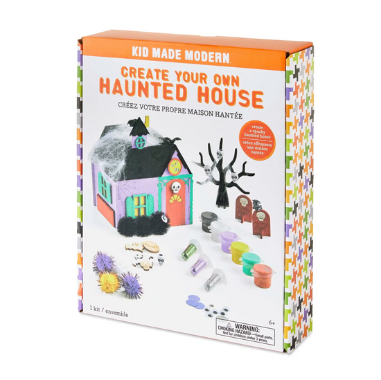 DIY Halloween Haunted House Craft