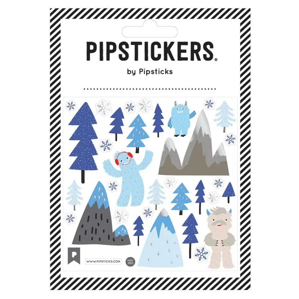 Pipsticks Snow Me The Way Stickers