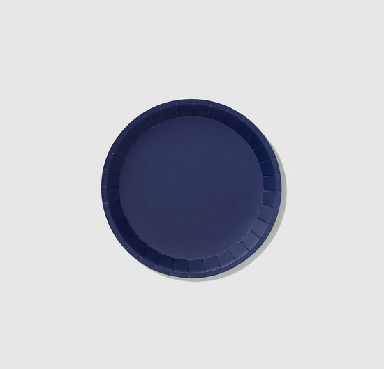 Navy Small Paper Party Plates