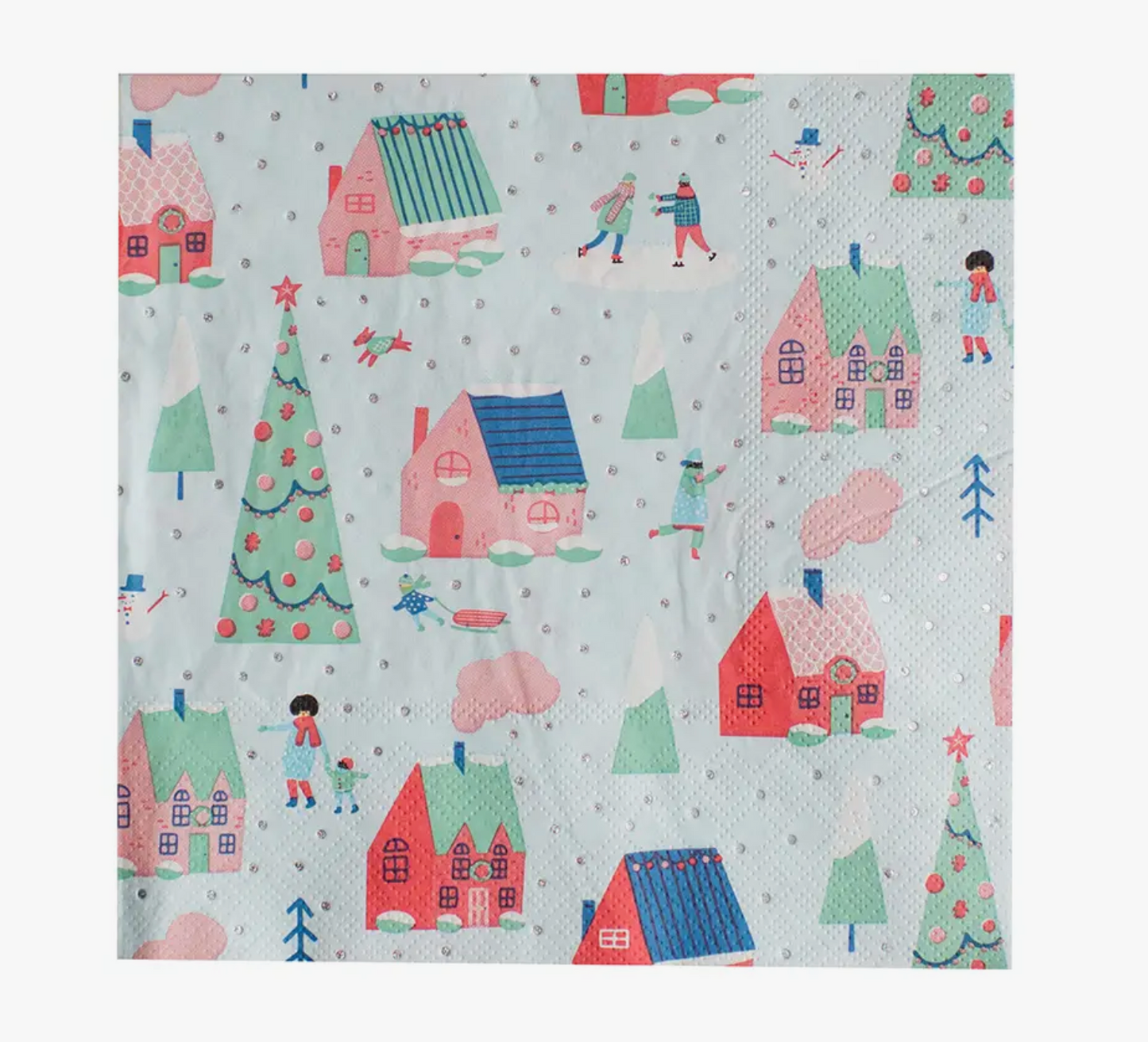 Snow Day Large Napkins - 16 Pk