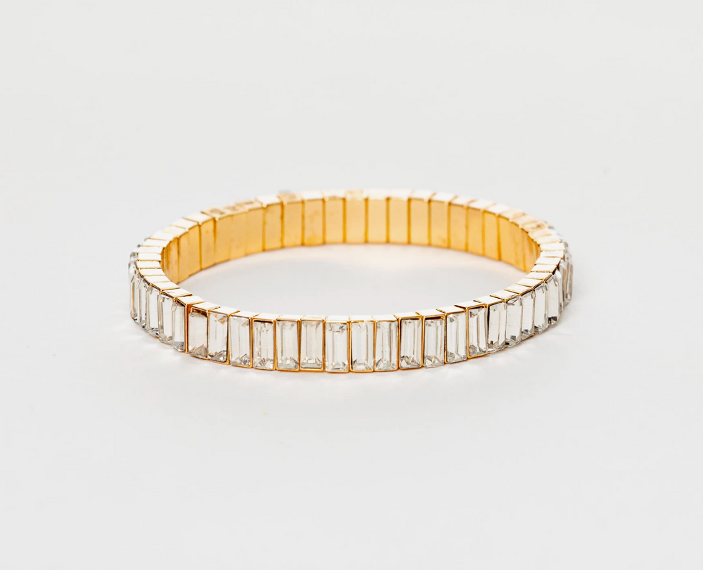 Rock Candy Baguette Bangle