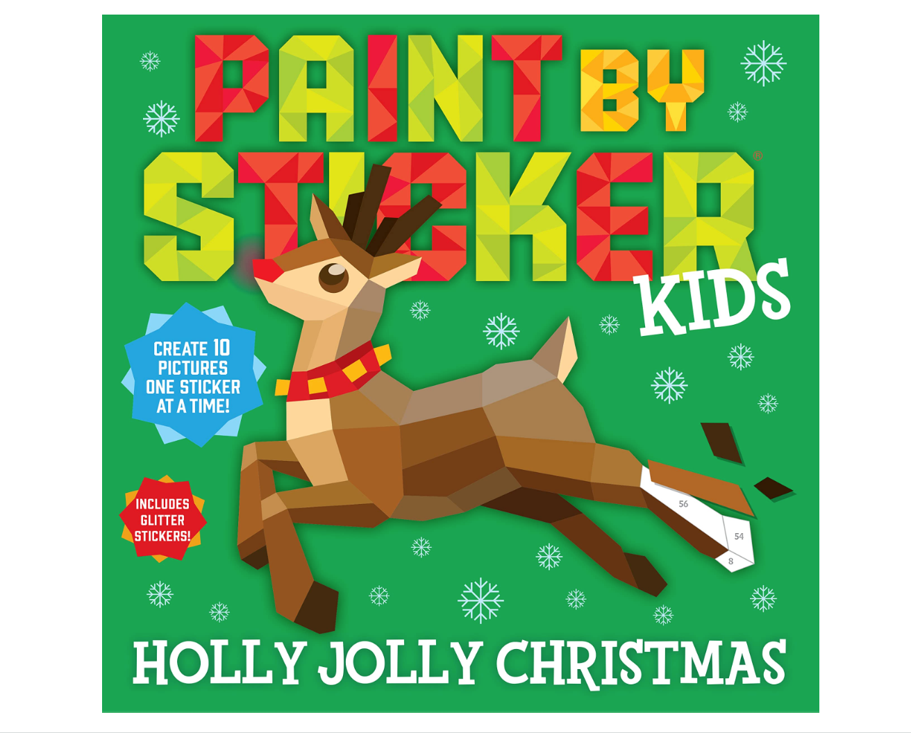 Paint by Sticker Kids: Holly Jolly Christmas