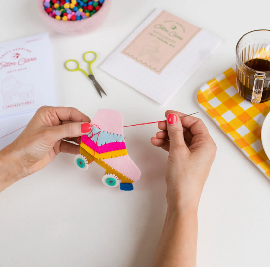 Felt Sewing Kit - Roller Skate