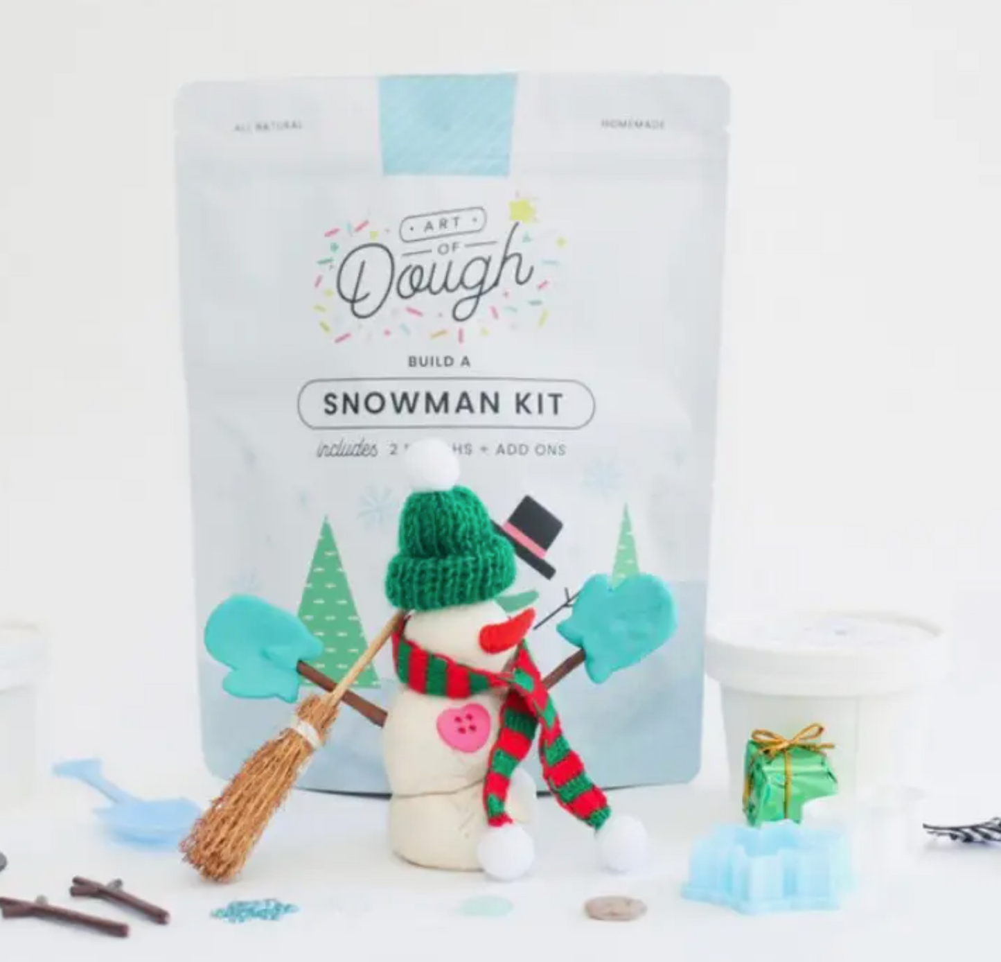 Load image into Gallery viewer, Build a Snowman Dough Kit

