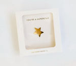 You're A Superstar, Gold Star Enamel Pin Boxed Set