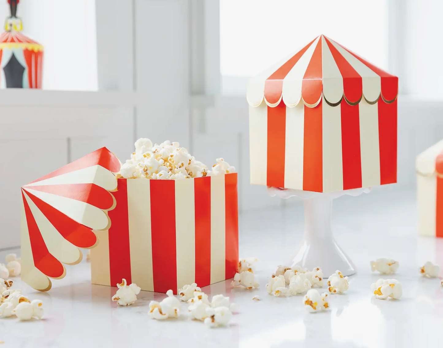 Carnival Tent Favor/Treat Boxes