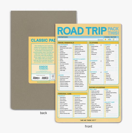 Load image into Gallery viewer, Road Trip Pad
