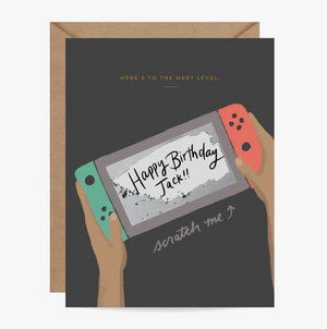 
            
                Load image into Gallery viewer, Next Level Scratch-off Birthday Card
            
        