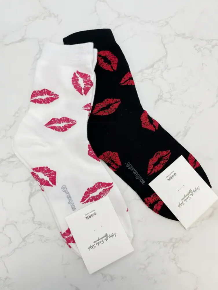 Smooches Crew Cut Socks