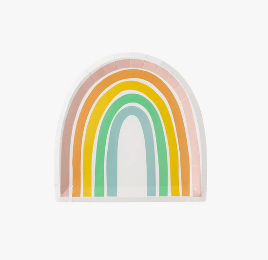 Load image into Gallery viewer, Rainbow Shaped Plate
