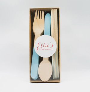
            
                Load image into Gallery viewer, Pastel Wooden Utensils
            
        