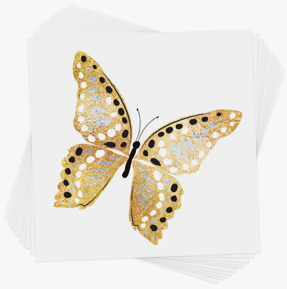 Butterfly Brilliant temporary tattoo