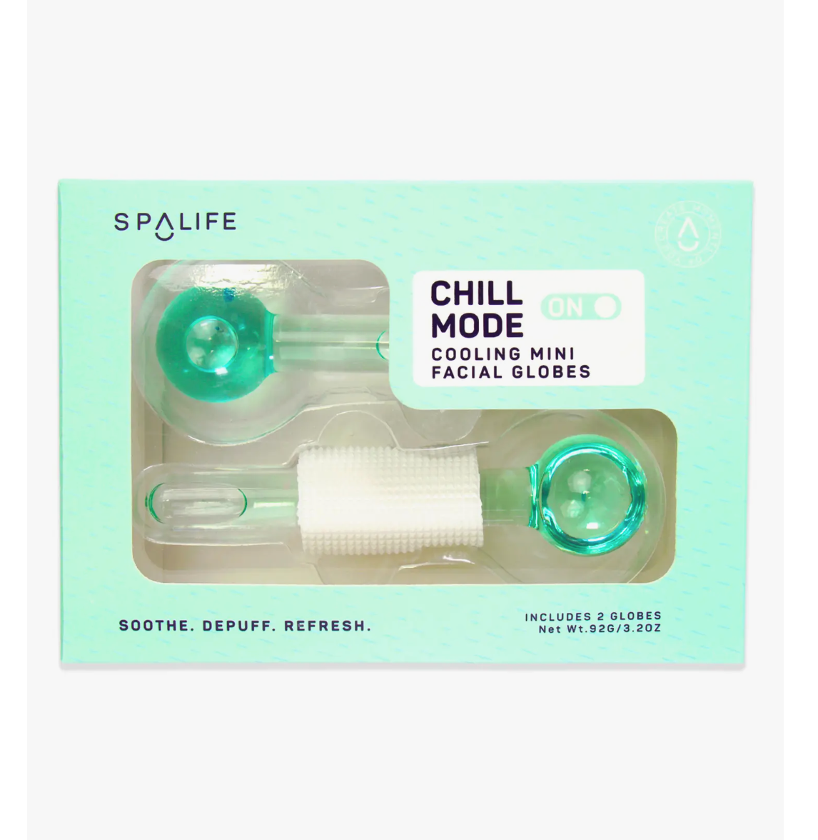 Chill Mode Cooling Mini Facial Globes - 2 Pack