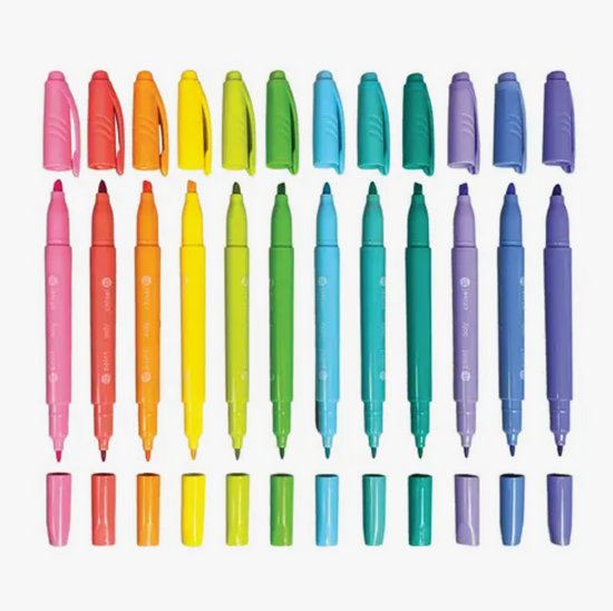 Load image into Gallery viewer, Pastel Hues Markers - Set of 12
