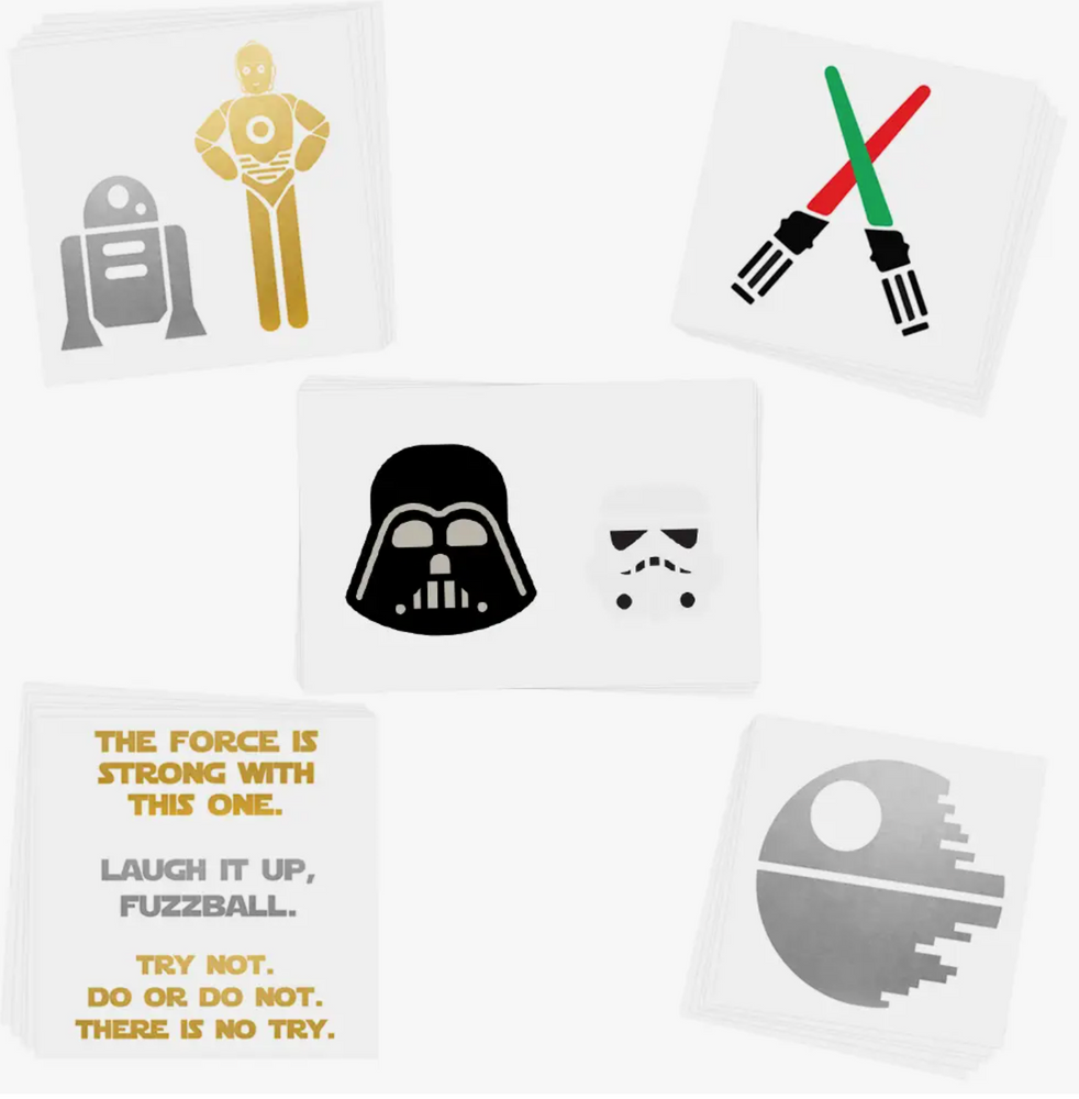 Intergalactic Variety Set - Temporary Tattoo