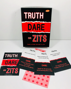 Truth Dare or Zits Card Game