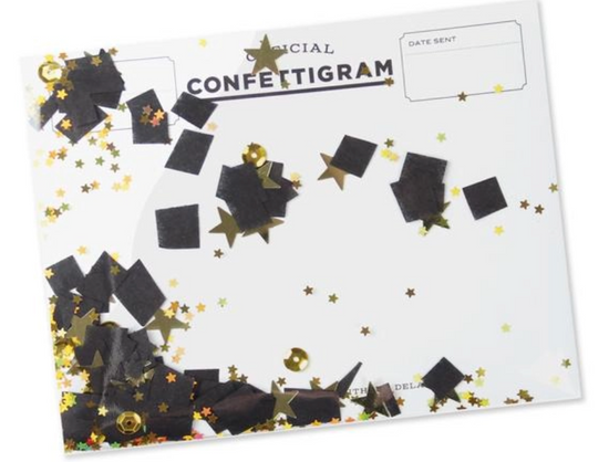 Graduation Confettigram