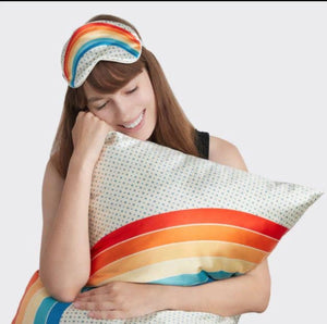 Stranger Things Satin Pillowcase + Eye Mask Set